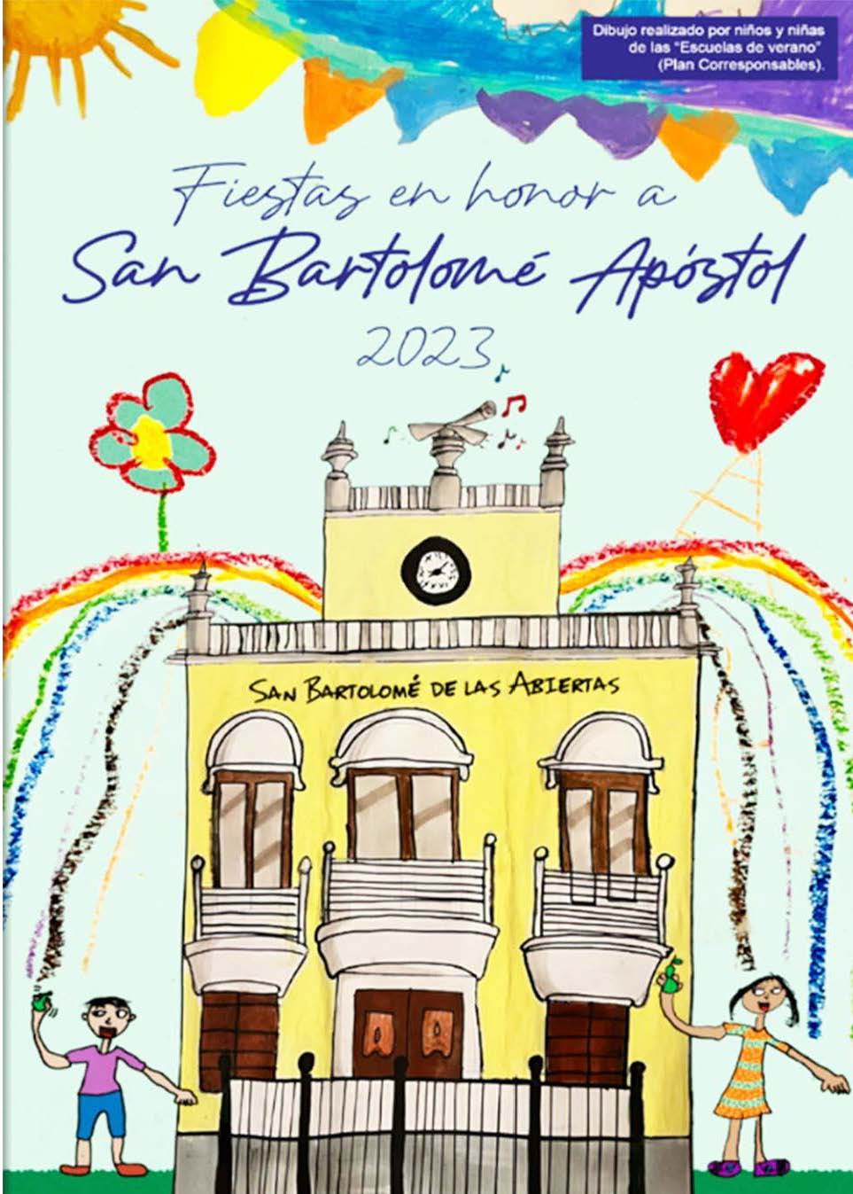 Fiestas patronales en honor a San Bartolomé Apóstol 2023 San Bartolomé de las Abiertas